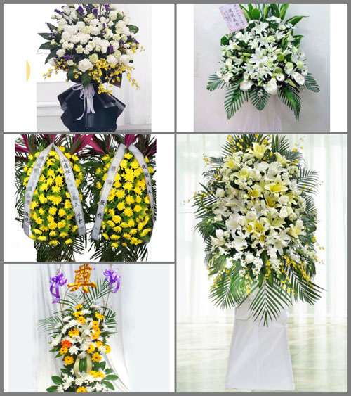 福建泉州安溪县虎邱镇竹园村白事花篮预定